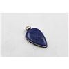 Image 1 : #104-NATURAL LAPIZ LAZULI PENDANT