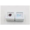Image 1 : #191-NATURAL GARNET 3.59CT& BLUE TOPAZ 2.85CT