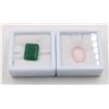 Image 1 : #110-NATURAL PINK ROSE QZ 7.90CT & AGATE 11.81CT