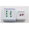 Image 1 : #94-NATURAL PHODOLTE GARNET 1.45CT  & AGATE 2.10CT