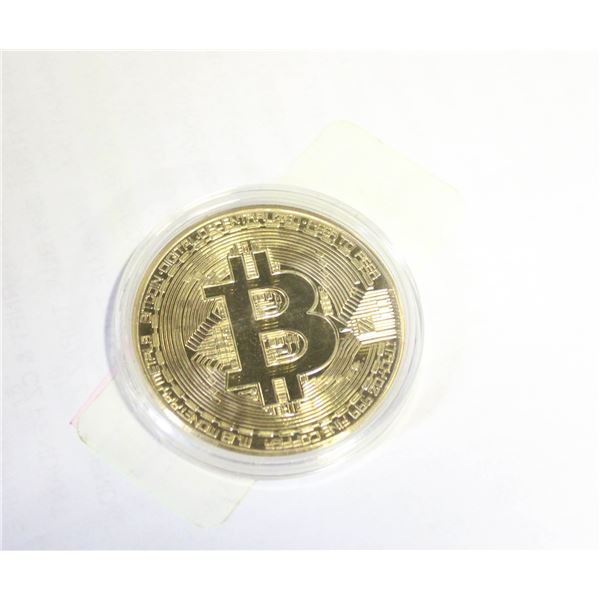 BITCOIN COIN W/CASE