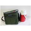 Image 1 : INSULATED LUNCH/COOLER BAG WITH THERMOS