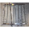 Image 1 : LOCKABLE WINDOW BARS WITH KEYS 12"X23"-40"