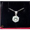 Image 1 : #1017-3.00 CT ROUND BRILLIANT CUT MOISSANITE STONE