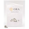 Image 2 : #1024--1.00 CT TW GRA CERTIFIED ROUND