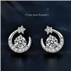 Image 1 : 1 CT GRA CERTIFIED STAR MOON STYLE ROUND BRILLIANT