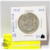 Image 2 : 1945 CANADA 50C. KING GEORGE 6