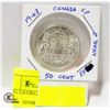 Image 2 : 1943 CANADA 50C. KING GEORGE 6
