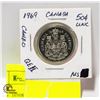 Image 2 : 1969 CANADA 50C. QUEEN ELIZABETH 2