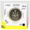 Image 2 : 1968 CANADA 50C. QUEEN ELIZABETH 2