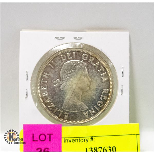 1964 CANADA $1. QUEEN ELIZABETH 2