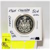 Image 2 : 1964 CANADA 50C. QUEEN ELIZABETH 2
