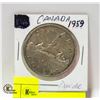 Image 2 : 1959 CANADA $1. QUEEN ELIZABETH 2
