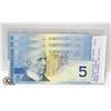 Image 1 : 2002 BANK OF CANADA $5 X 3