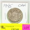 Image 1 : 1945 CDN 50 CENT PIECE
