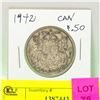 Image 1 : 1942 CDN 50 CENT PIECE
