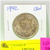 Image 1 : 1942 CDN 50 CENT PIECE
