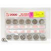 Image 1 : 2000 MILLENNIUM QUARTER SET