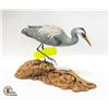 Image 1 : MINI GREAT BLUE HERON #407 APPROX H-7 INCHES