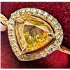 Image 1 : BZ2107-10E 10K 1.1CT+0.25CT NATURAL DIAMOND RING