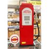 Image 1 : HANDMADE WOODEN GAS PUMP WITH STORAGE COMPARTMENT