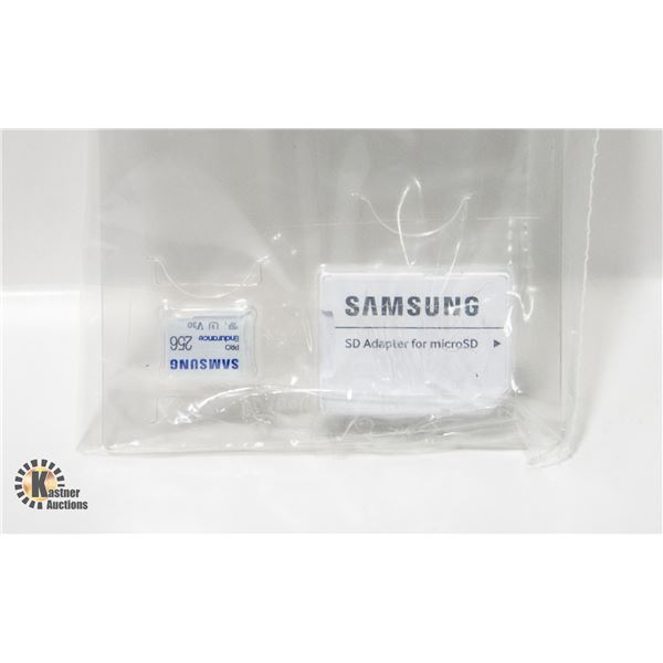 NEW SAMSUNG 256GB MICRO SD PRO ENDURANCE
