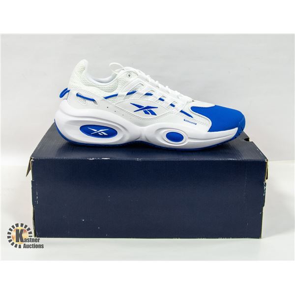 NEW REEBOK SOLUTION MID UNISEX ADULT - WHITE/BLUE
