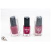 Image 1 : NEW 3 PACK OF LONDONTOWN AMARANTH PURPLE GLOSSY