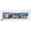 Image 1 : FLAT OF 3 HOTWHEELS 2 TRUCKS, POWER LAUNCHER