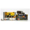 Image 1 : BOX WITH 3 VINTAGE VEHICLES, 1 MATCHBOX TRUCK, 1