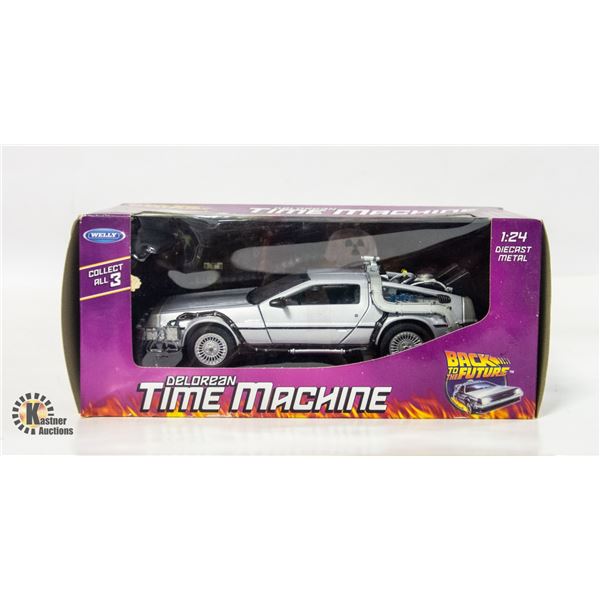 BACK TO THE FUTURE DELOREAN TIME MACHINE 1/24