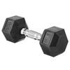Image 1 : NEW AMAZON BASICS RUBBER ENCASED HEX DUMBBELL