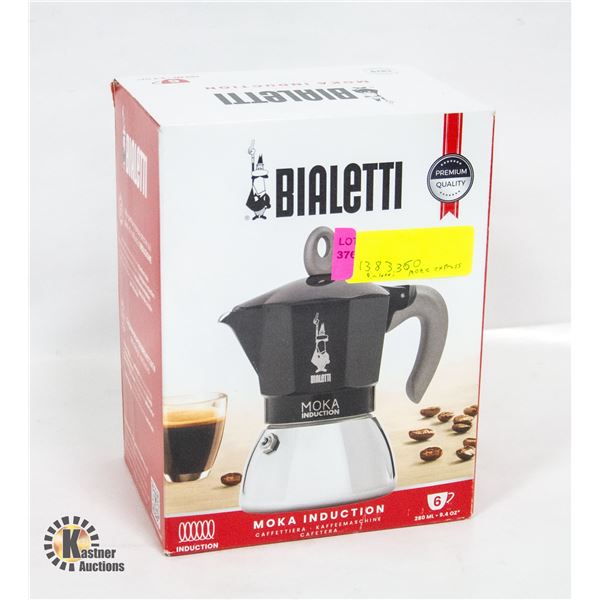BAILETTI 6 CUP MOKA INDUCTION NEW IN BOX
