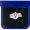 Image 1 : #2160-5.00 CT GRA CERTIFIED ROUND BRILLIANT CUT