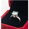 Image 2 : #2171-CUSTOM HAND SET 3.5 CT GRA CERTIFIED ROUND