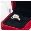 Image 2 : #2181-1.00 CT HEART CUT MOISSANITE STONE VVS D