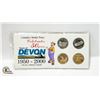 Image 1 : DEVON 1950-2000 COMMEMORATIVE COIN SET