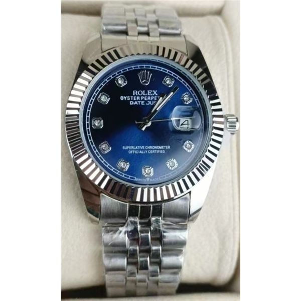 NEW REPLICA R0LEX QUARTZ "DATEJUST" WATCH