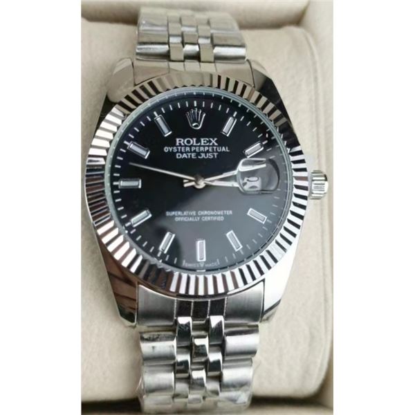 NEW REPLICA R0LEX QUARTZ "DATEJUST" WATCH