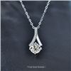 Image 1 : 1 CT GRA CERTIFIED ROUND BRILLIANT 925S NECKLACE