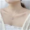 Image 4 : 1 CT GRA CERTIFIED ROUND BRILLIANT 925S NECKLACE
