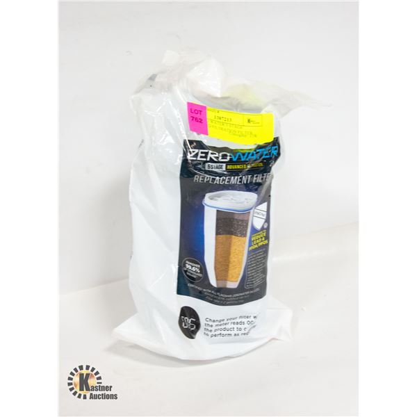 NEW ZERO WATER 5 STAGE ADVANCED FILTRATION FILTER