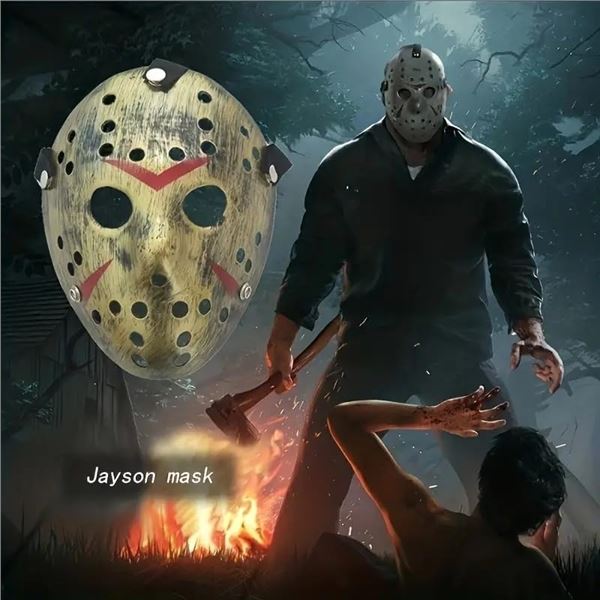NEW BOOLAVARD HORROR HALLOWEEN COSTUME HOCKEY MASK