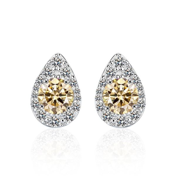 1 CT GRA CERTIFIED WATERDROP STYLE ROUND BRILLIANT