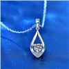 Image 6 : 1 CT GRA CERTIFIED ROUND BRILLIANT 925S NECKLACE