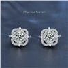Image 1 : 1 CT GRA CERTIFIED CLOVER STYLE ROUND BRILLIANT