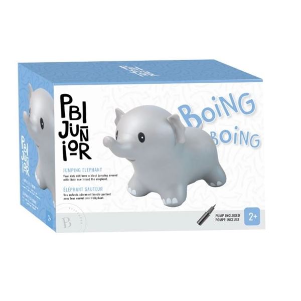 NEW PBI JUNIOR JUMPING ELEPHANT - BOING BOING