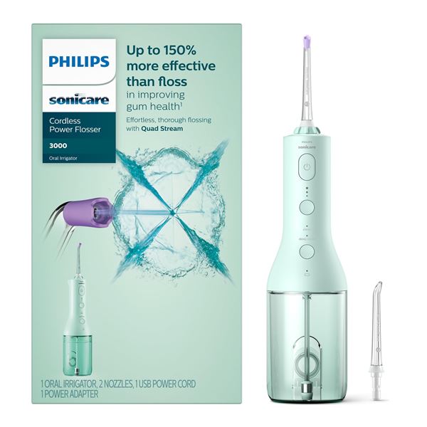 NEW PHILIPS SONICARE CORDLESS POWER FLOSSER