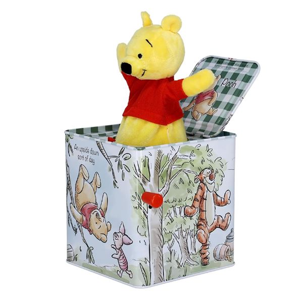NEW DISNEY WINNIE THE POOH JACK IN THE BOX