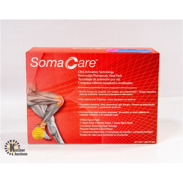 NEW 6PCS SOMA CARE SPORT CLICK ACTIVATION REUSABLE